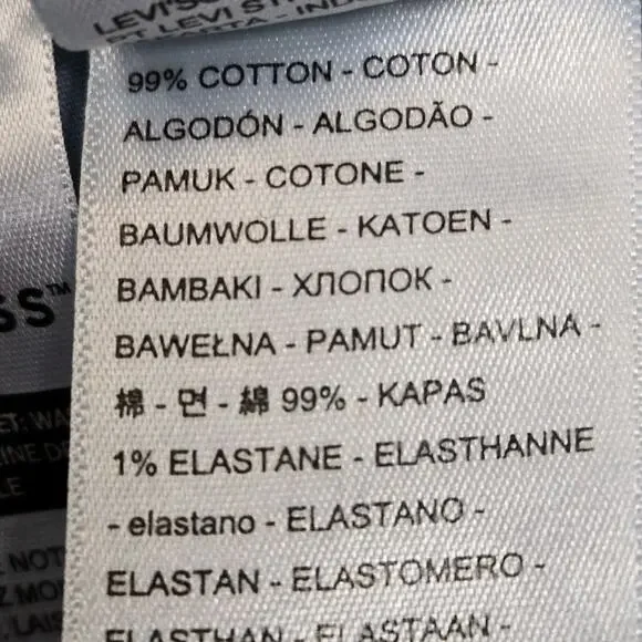 Levi's Premium Jeans Womens 24 70's High Flare NEW Rockabilly Cowgirl Bohemian - Picture 15 of 15